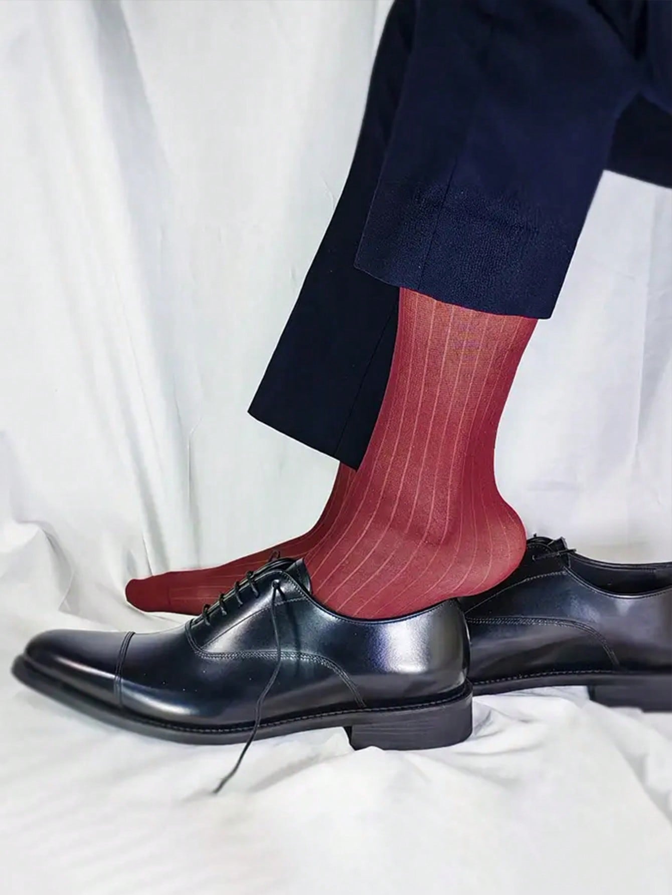 Men Formal Wear All Black - 1 Pair of Men's Comfortable, Lightweight,