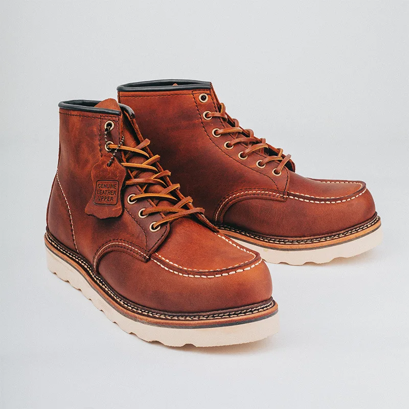 2025 Spring Vintage Quality Me - Men Formal Wear With Boots recension och pris