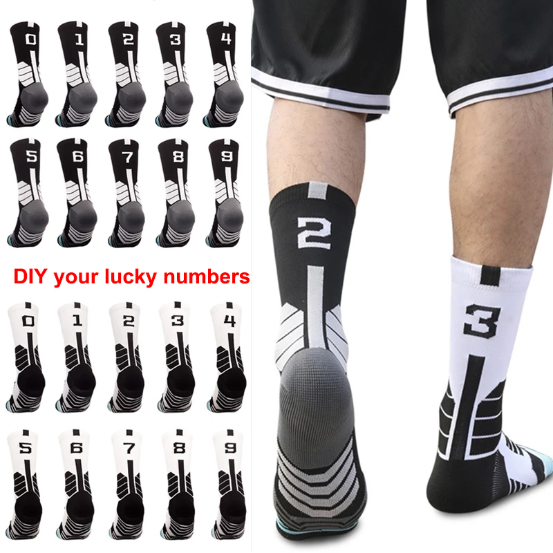 Customized Socks Basketball Ca - Sock Garter Men recension och pris
