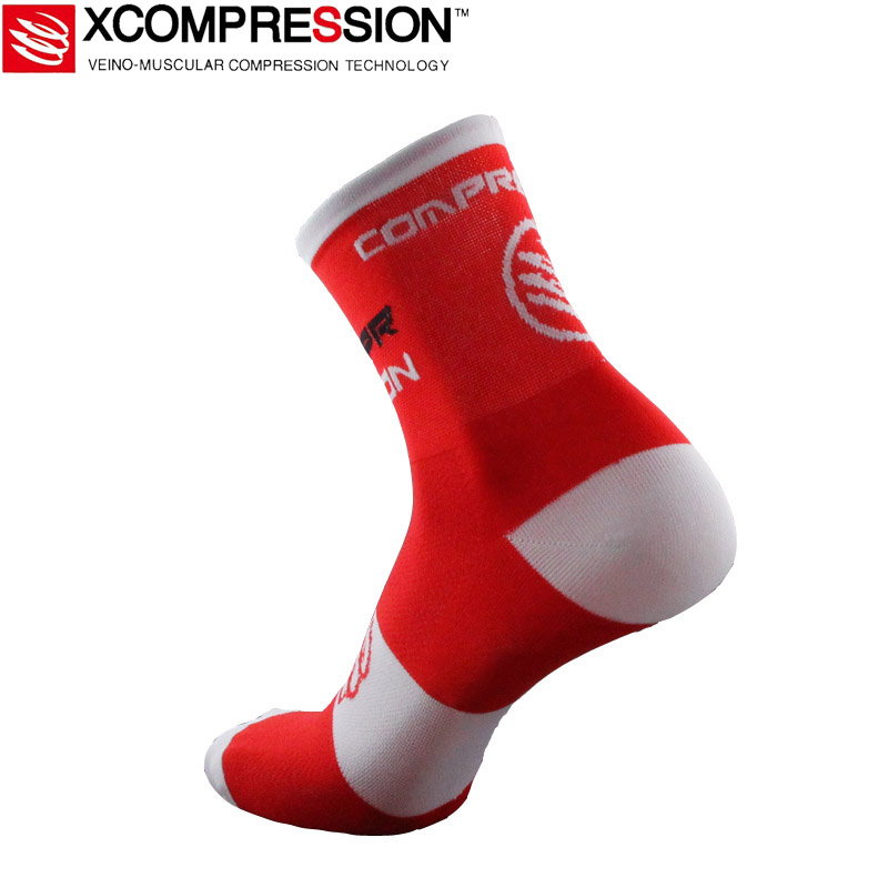 2017 New Cycling Socks High El - Sock Garter Men recension och pris