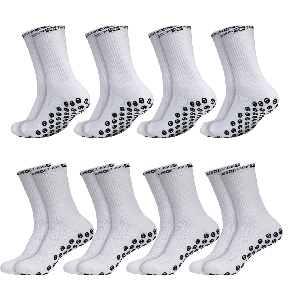 8 Pairs Anti-slip Football Soc - Sock Garter Men recension och pris