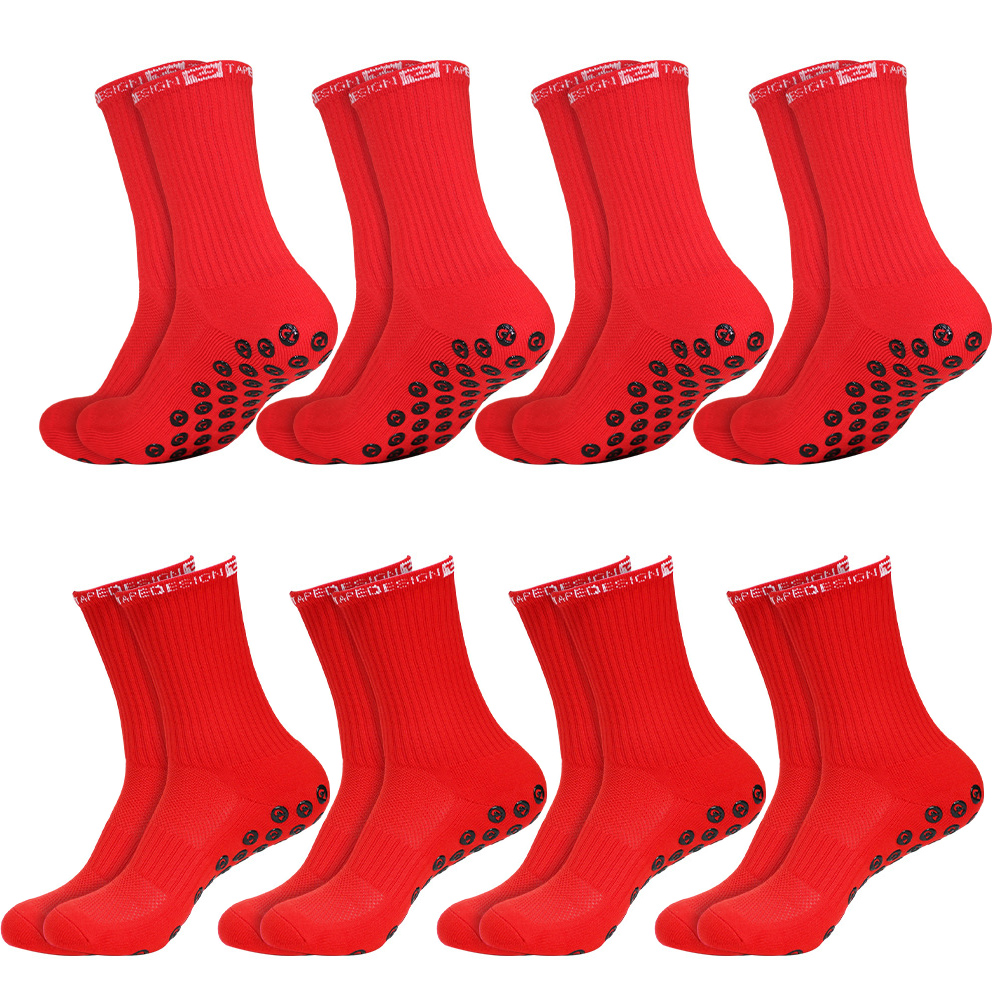 8 Pairs Anti-slip Football Soc - Sock Garter Men recension och pris