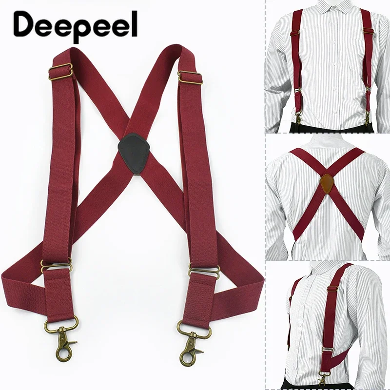 1Pc 3.5cm Wide Men Suspenders  - Men'S Formal Wear With Suspenders recension och pris