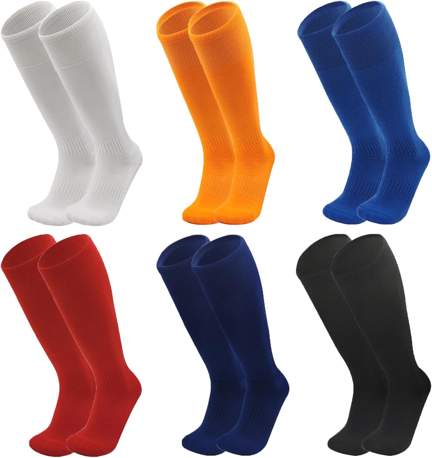 1 Pair Knee High Cotton Soccer - Sock Garter Men recension och pris